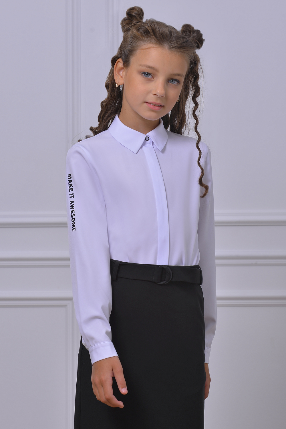 "SC" Блузка 016-22 д/д нарядная